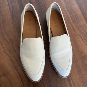 Madewell white loafer